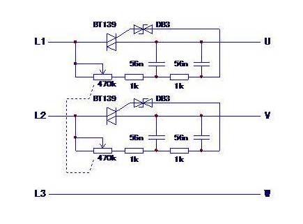 力矩電機控製器原理圖